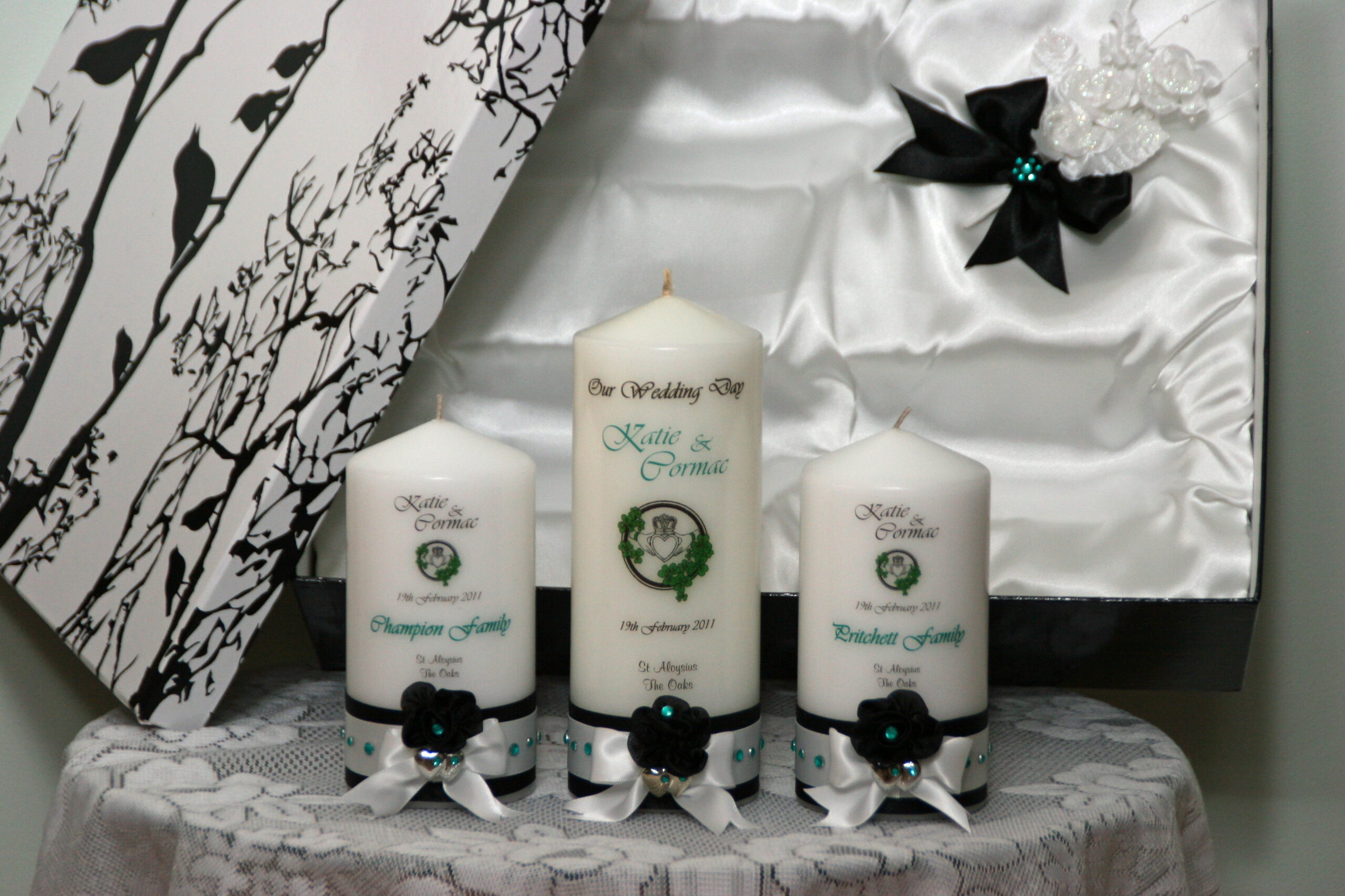 Wedding Candle Set Wedding Candle Set
